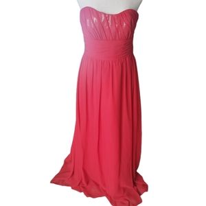 Alfred Angelo Cherry strapless gown